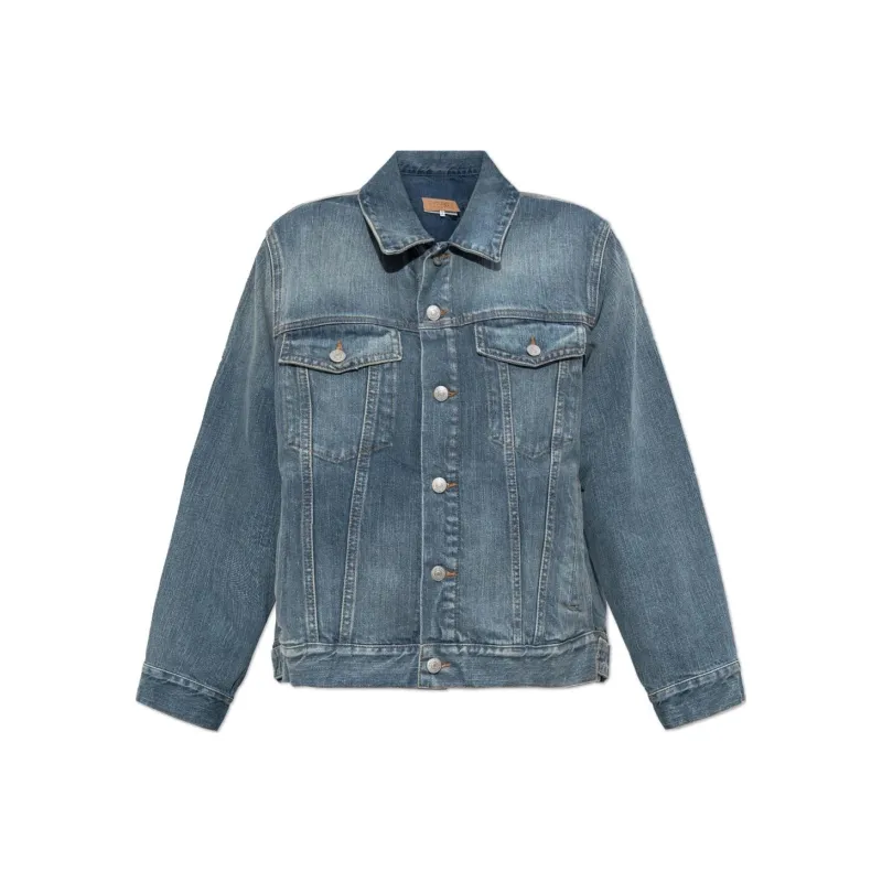 MM6 Maison Margiela Denim Distressed Jacket-0