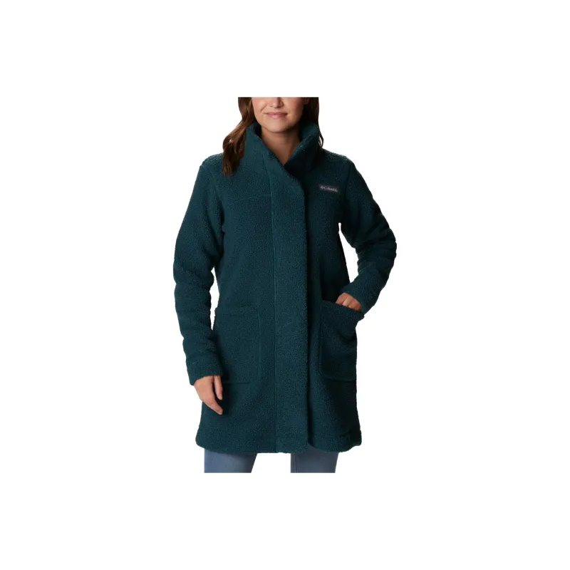 Columbia Panorama Velvet Jackets Women's Peacock Green-0