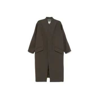 MM6 Maison Margiela Tecnho Wool Coat 'Khaki'