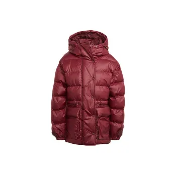 Stella Mccartney X Adidas Puffer Jackets Women's Dark Reddish Purple