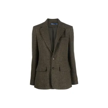 Polo Ralph Lauren Business Suits Coats Women's Olive Green