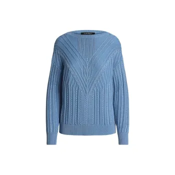 Polo Ralph Lauren SS25 Knitwear Women's Sky Blue