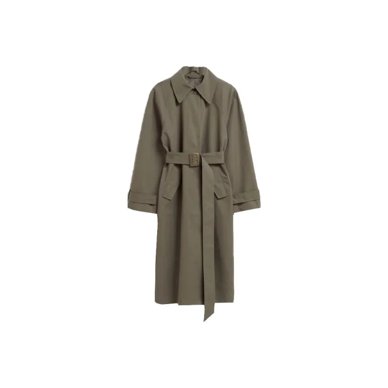 Other Stories Trench Coats Women's Green-0
