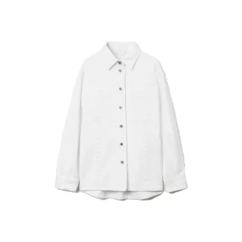 Burberry SS23 Denim Jacket Women's White