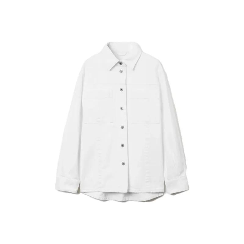 Burberry SS23 Denim Jacket Women's White-0