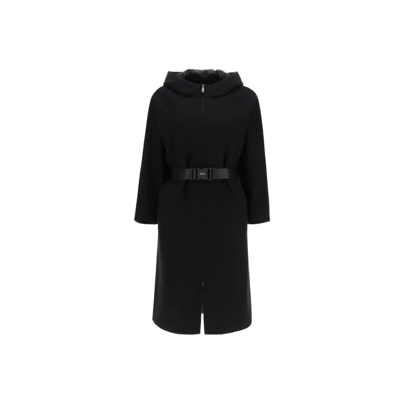 PRADA Velvet Jackets Women's Black-0