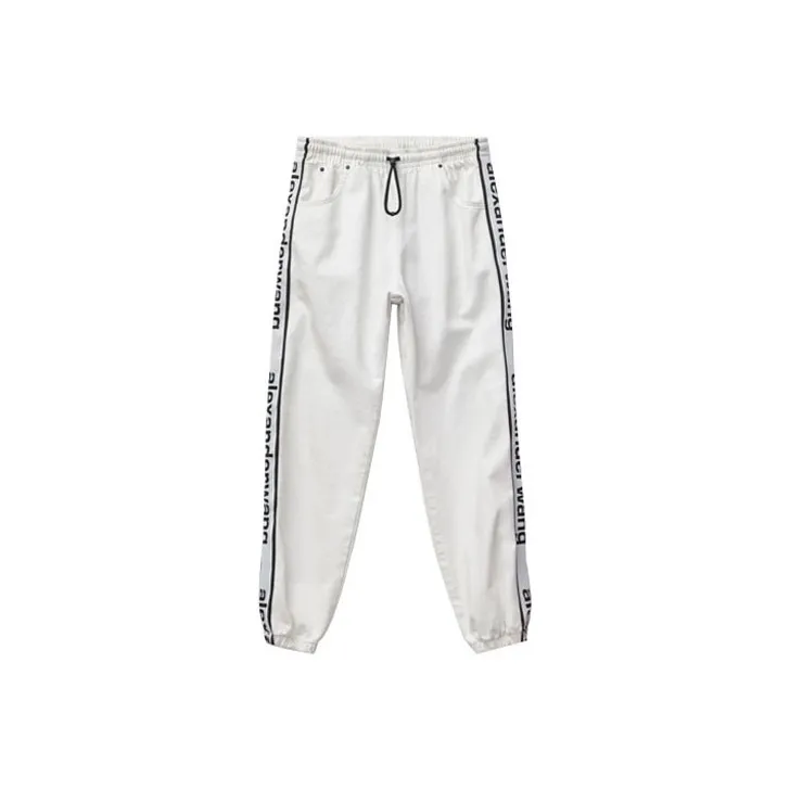 Alexander Wang Knitted Sweatpants Women's White-0