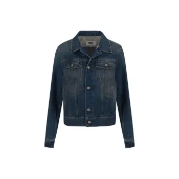 MM6 Maison Margiela Denim Jacket 'Green Cast'