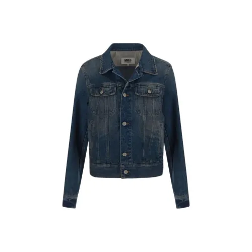 MM6 Maison Margiela Denim Jacket 'Green Cast'