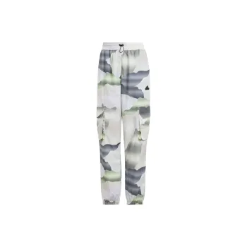 Adidas CITY ESCAPE City Escape Camo Print Cargo Tracksuit Bottoms Casual Pants Women's Gray White