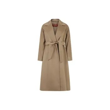 MaxMara Studio Umido Collection FW24 Coat Women's Camel