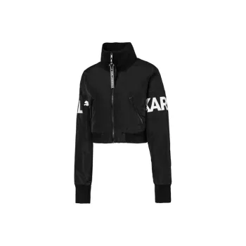 Karl Lagerfeld / Karl Lagerfeld Jeans X PUMA Cropped Coats Women's Black
