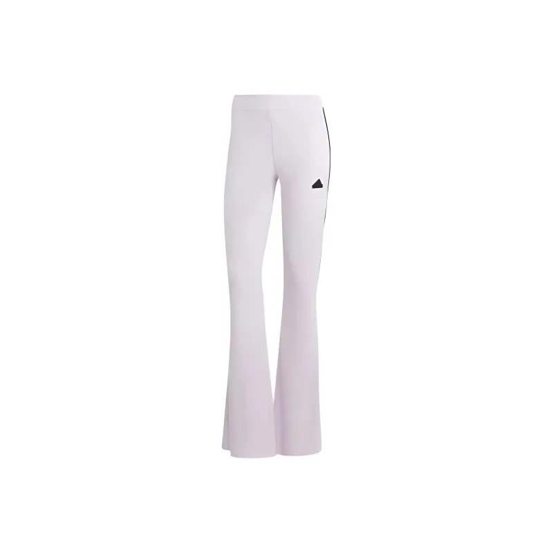 Adidas Free Shipping With AdiClub Tiro Cut 3-Stripes Stretchy Velour Flared Leggings-0