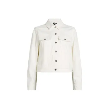 KARL LAGERFELD / Karl Lagerfeld Jeans Denim Jackets Women's White