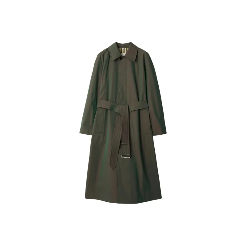 Burberry Coats Women's Imitation Vintage Green-0
