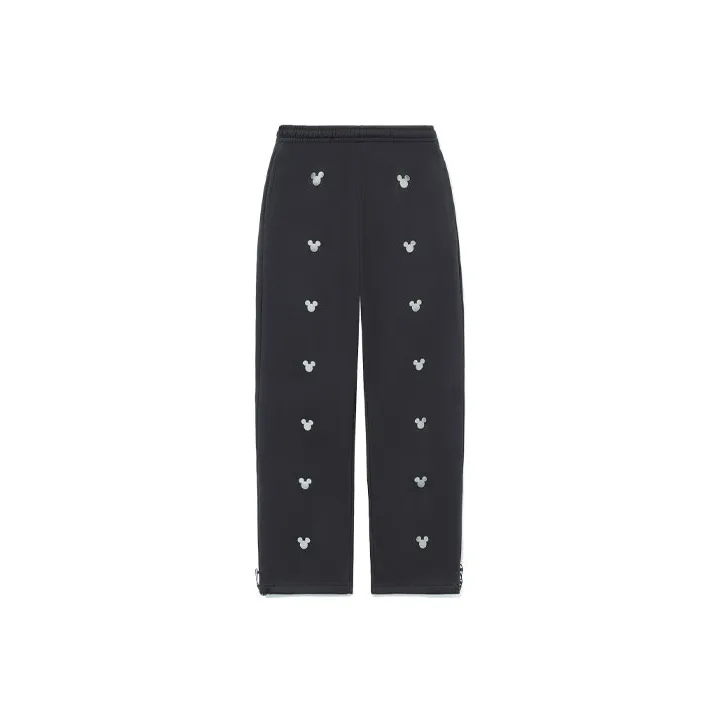 Disney X LINING Knitted Sweatpants Women's Black-0