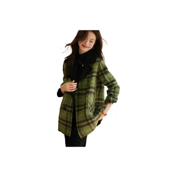 Mo Han Yi Mei Coat Women's Green