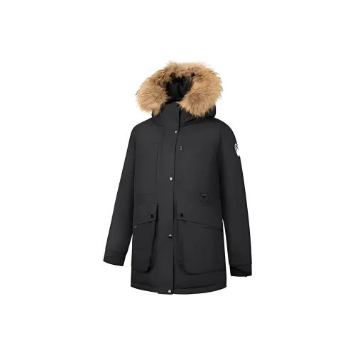 QIAODAN Down Jacket Women's Black