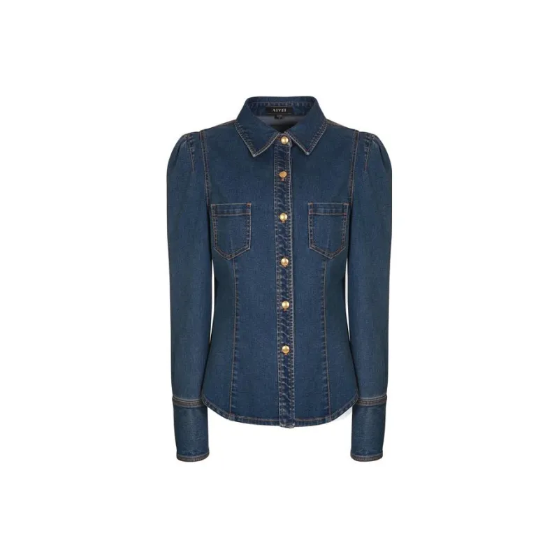 AIVEI Denim Jackets Women's Blue/3200-0