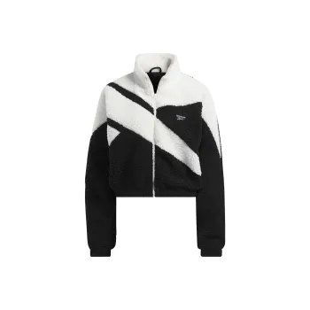 Reebok CL WINTER TRACKTOP Velvet-feel Coat Women's Black