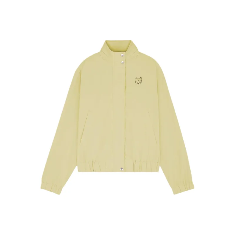 Maison Kitsune SS24 Trench Coat Women's Chalk Yellow-0