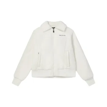 FILA Velvet feel Coat Women's Coconut Milk White