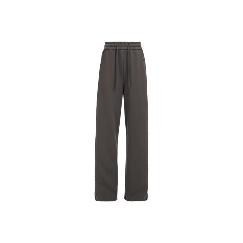 Wen Shan Casual Pants Women's Gray-0