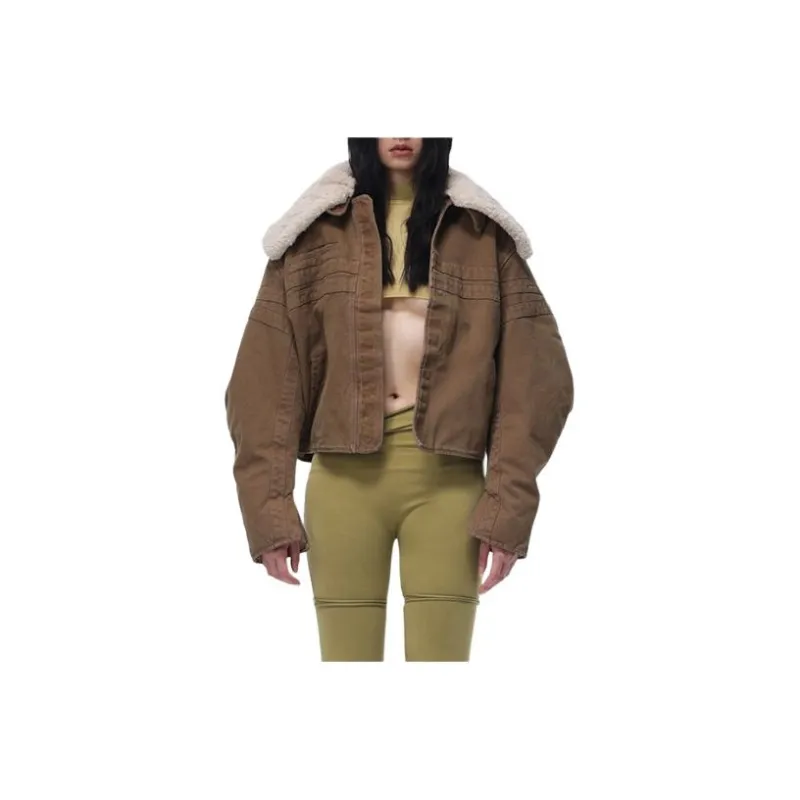GREG ROSS Down Jacket Women's Brown-0