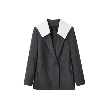 Yu Qianwen Business Suit Women's Gray