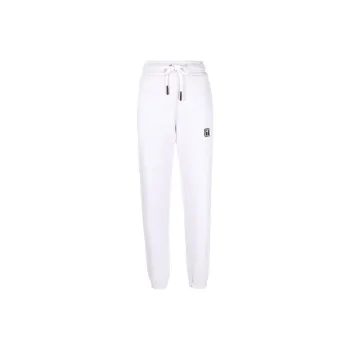 PALM ANGELS Knitted Sweatpants Women's White