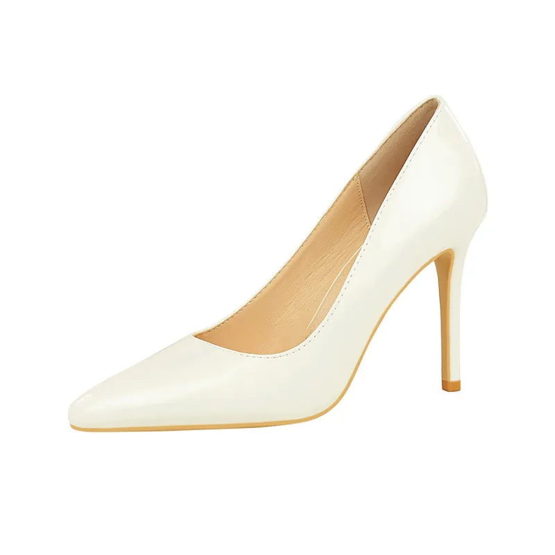 YAFEI XUANYU Slim Heel High Heels 10CM Women's-6