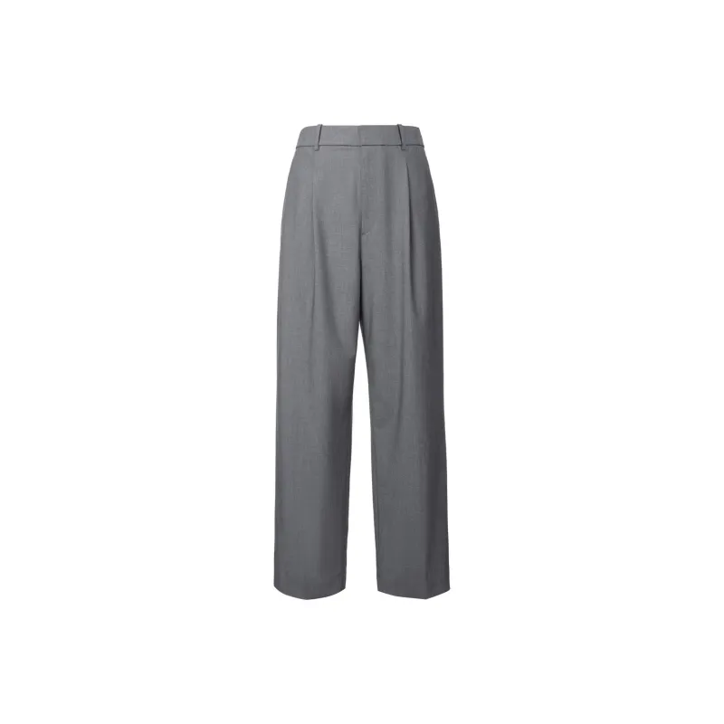 UNIQLO Casual Pants Women's Sky Gray-0