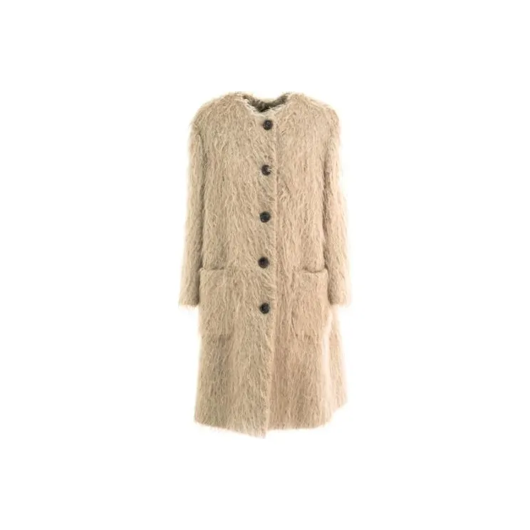 GUCCI Horsebit-embellished Faux-fur Coat-0
