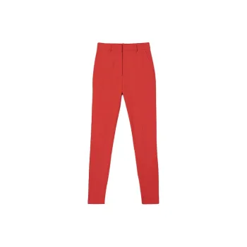 Burberry Casual Pants Women's Bright Red