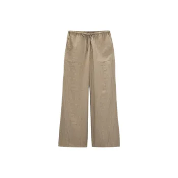 ZARA Casual Pants Women's Dark Taupe