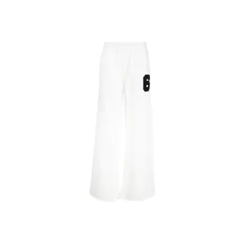 MM6 Maison Margiela Knitted Sweatpants Women's White