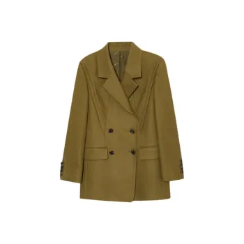 Hush Puppies Coat Women's Yellow Green