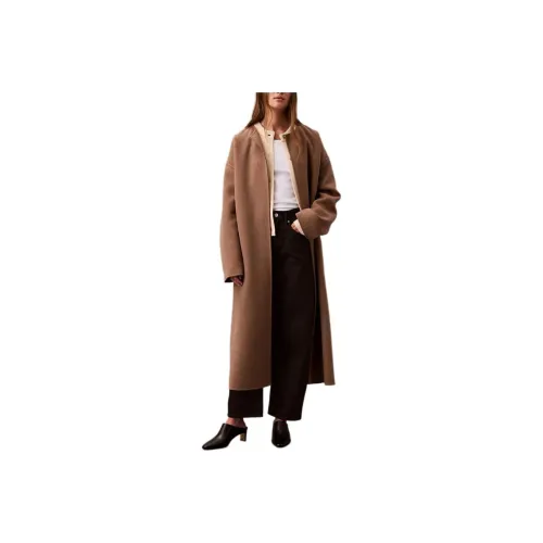 CALVIN prints Coats Women's Dark Khaki