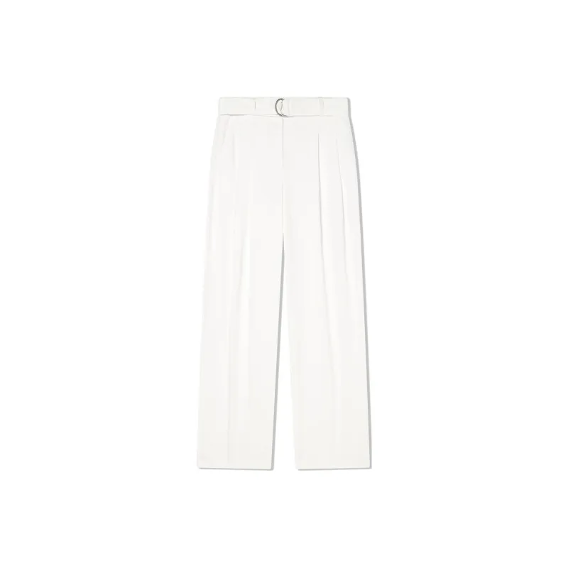 COVERINS Casual Pants Women's Raw White-0