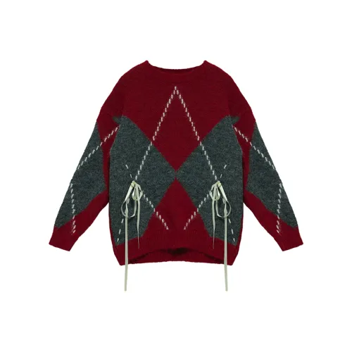 Still Quiet Knitwear Women's Red