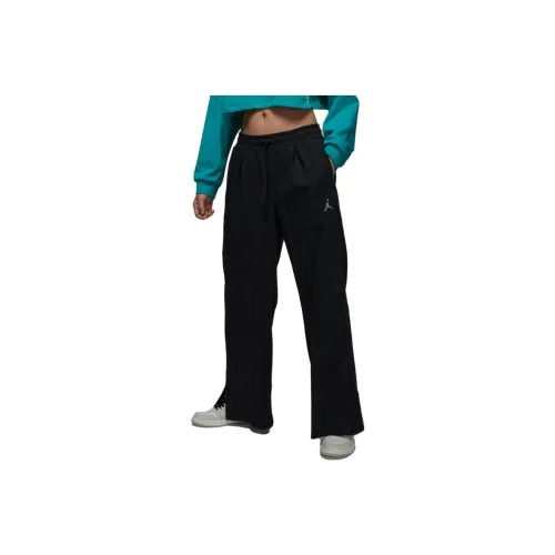 JORDAN Knitted Sweatpants Women's Black