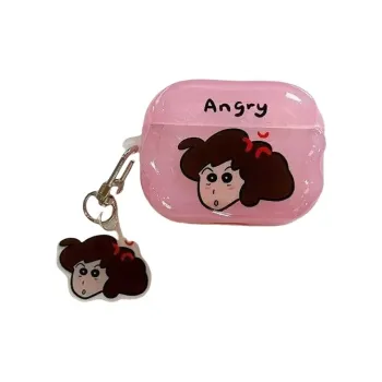 Beams Compatibility Airpods4/3/Pro/Pro2 Silicone Ins Cartoon Male And Female Guangzimeiyah Couple Headphone Cases