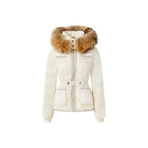 FIND YA WINGS Down Jacket Women's Smooth Finish White