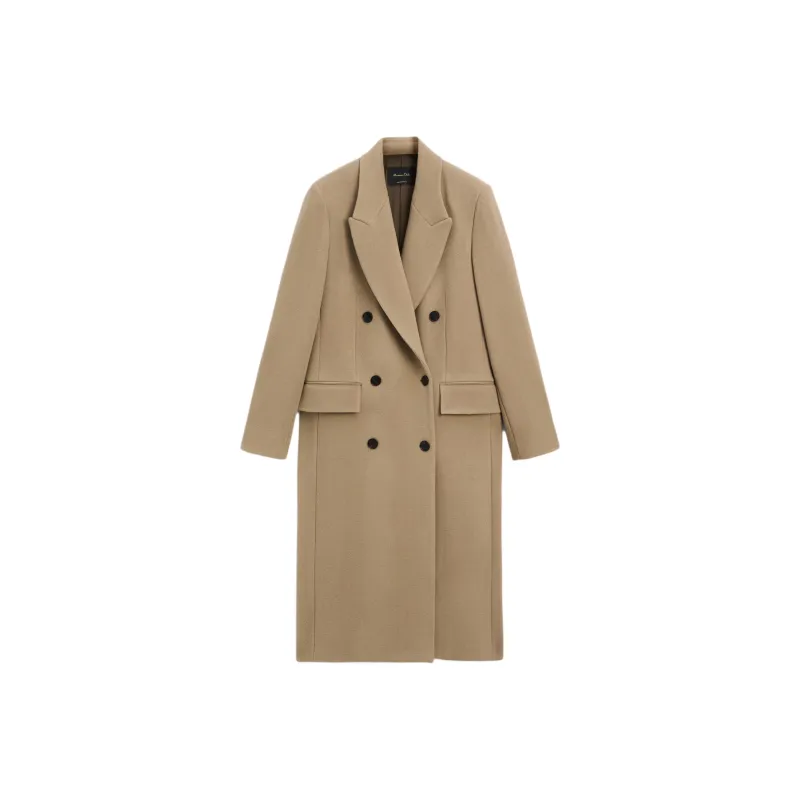 Massimo Dutti Coats Women's Brown-0