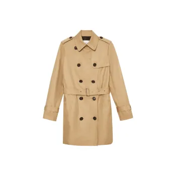 COACH Trench Coat Women's Khaki