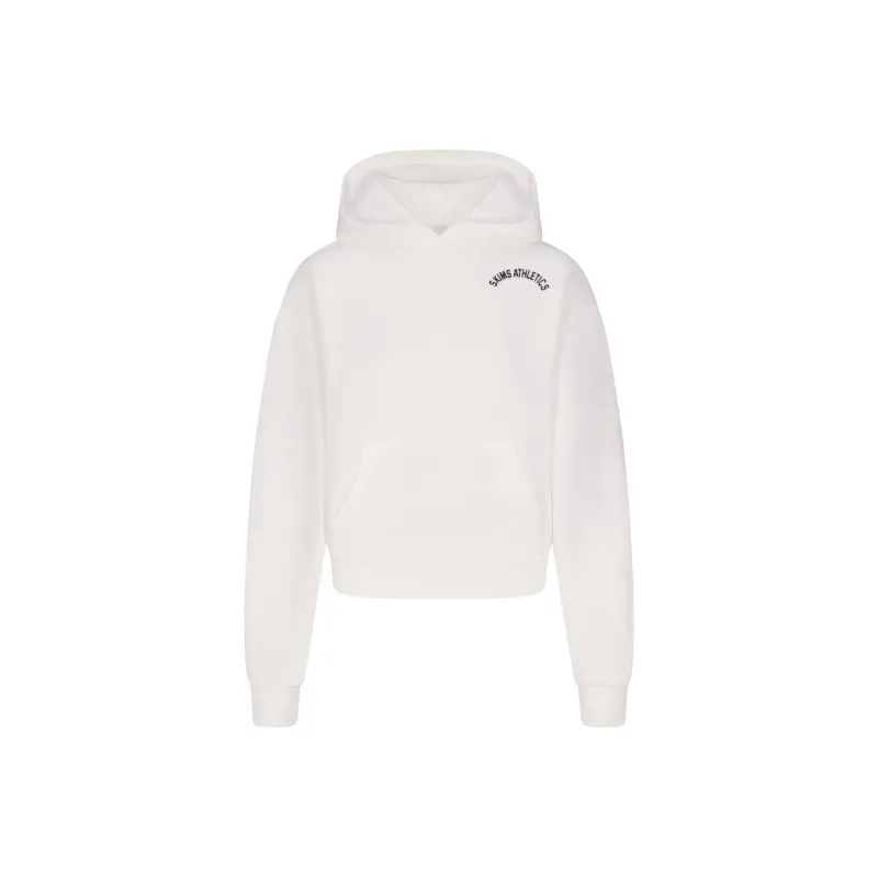 SKIMS SS25 COTTON FLEECE CLASSIC HOODIE Sweatshirt Women's MARBLE GRAPHIC/Marble Pattern-0