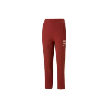 Vogue X PUMA Knitted Sweatpants Women's Red