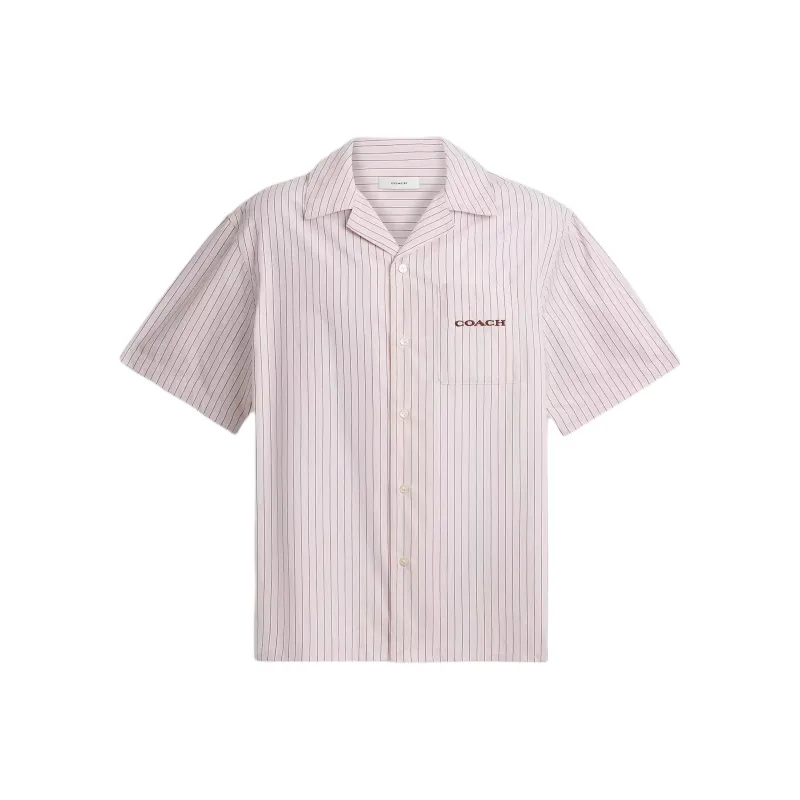 COACH Shirts Men Pink-0