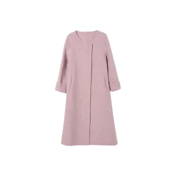 Fele.d Coat Women's Pink Purple