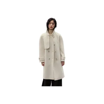 Mo Han Yi Mei Coat Women's Ecru